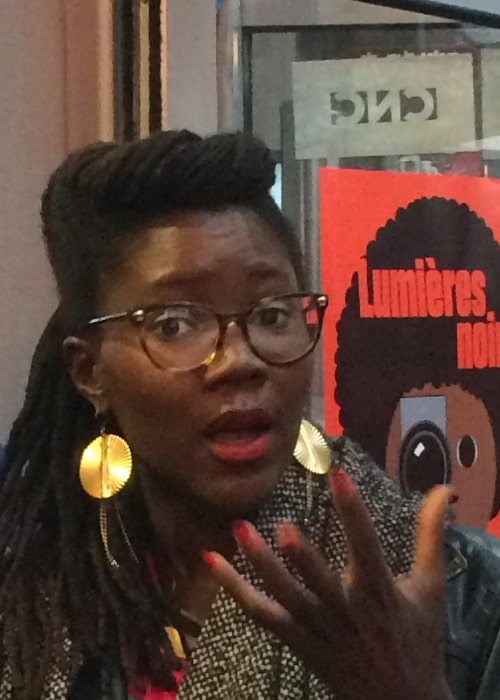 French director Alice Diop in 2017 at the Cinébanlieue festival in Saint-Denis on November 11