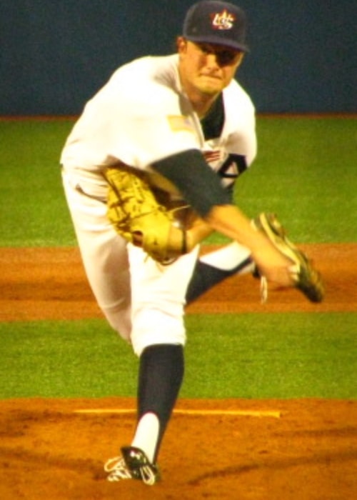 Gerrit Cole in a picture during a match in August 2010