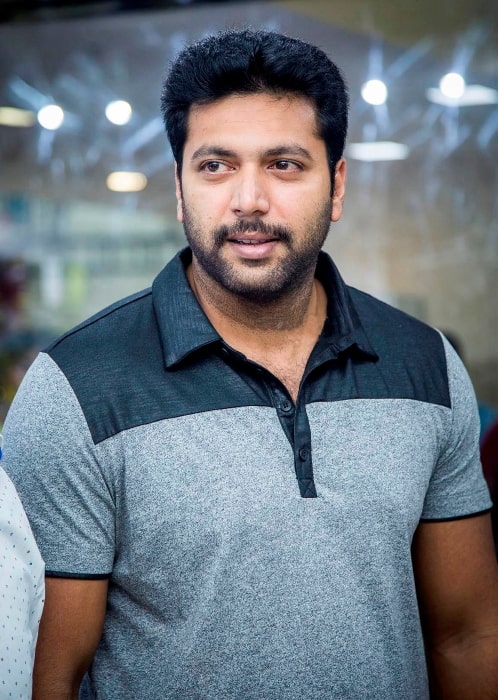 Jayam Ravi as seen during an event in 2015