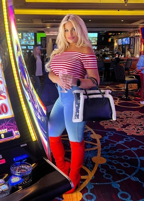 Kourtney Reppert as seen in a picture that was taken in October 2022, at the Mandalay Bay Resort and Casino