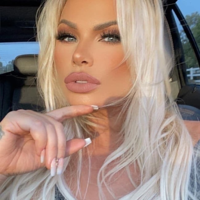 Kourtney Reppert as seen in a selfie that was taken in October 2022