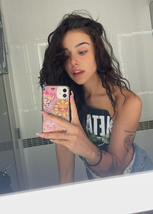 Liya Perez as seen in a selfie that was taken in June 2022