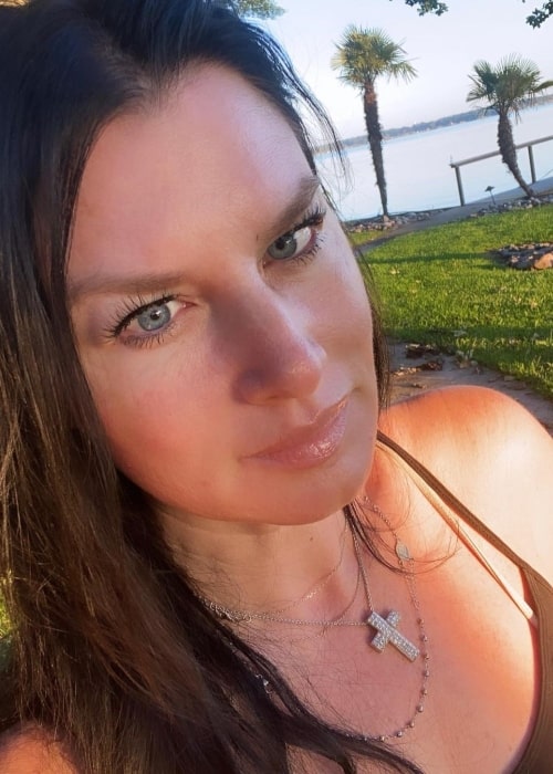 Nicole O'Rourke as seen in a selfie that was taken in May 2022