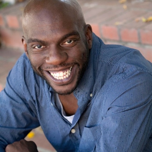 Omar J. Dorsey as seen while smiling for the camera