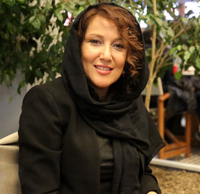 Pantea Bahram as seen at the 36th Fajr International Film Festival in 2018