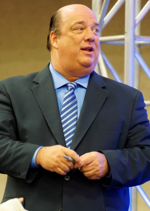 Paul Heyman at WrestleMania 32 Axxess in April 2016