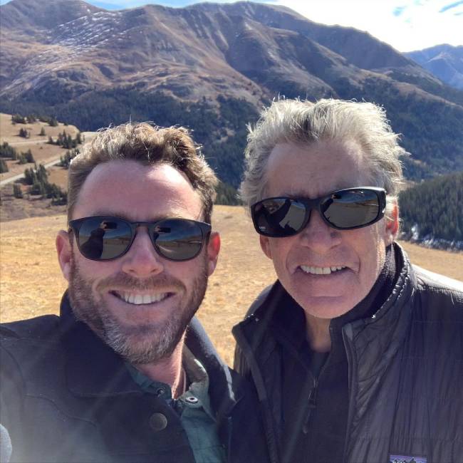 Paul Michael Glaser as seen with his son Jake in Colorado in 2020