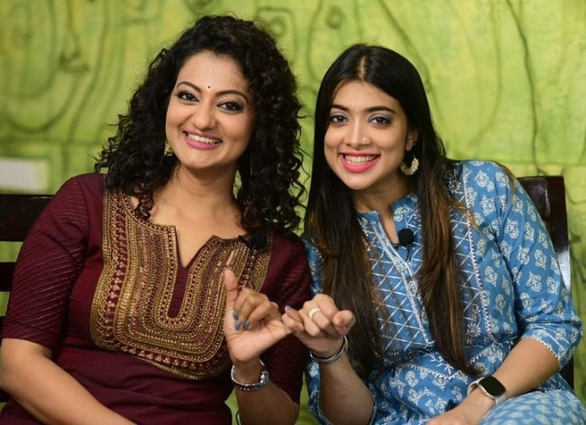 Priyanka Nair (Left) and Madhuri Braganza in October 2022