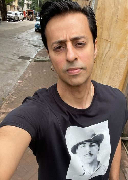 Salim Merchant as seen in an Instagram selfie from September 2022