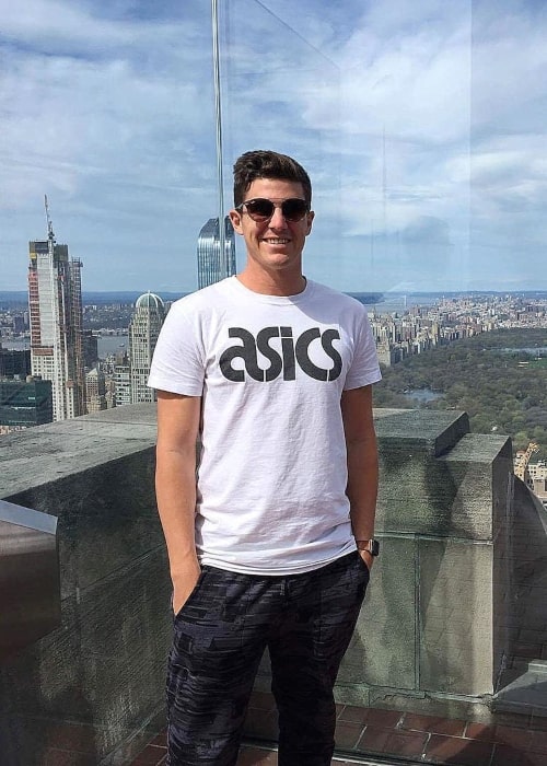 Sean Abbott as seen in an Instagram Post in April 2017