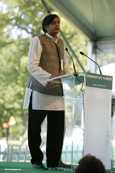 Shashi Tharoor as seen in 2007