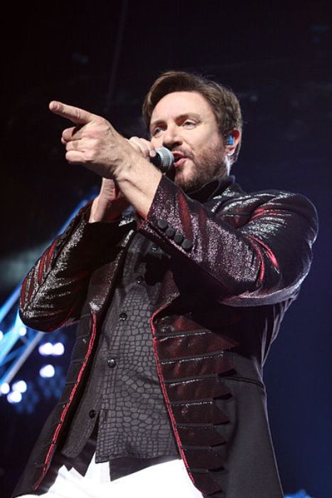 Simon Le Bon as seen performing in Australia in 2012