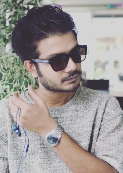 Sreenath Bhasi as seen in an Instagram post in March 2019