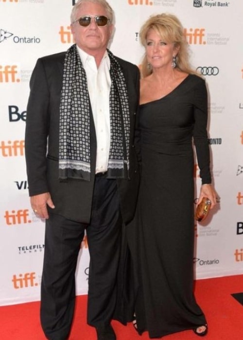 Tom Berenger and Laura Moretti, as seen in August 2013