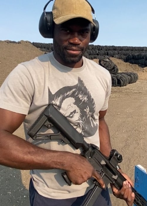 Uriah Hall as seen in an Instagram Post in February 2021