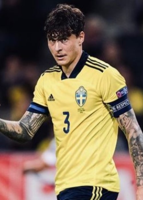 Victor Lindelöf as seen in an Instagram Post in September 2021