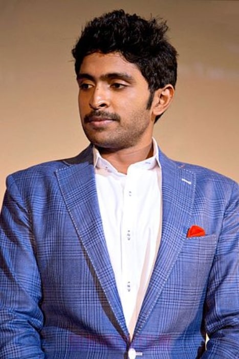 Vikram Prabhu as seen at the 'Arima Nambi' Audio Launch in 2014