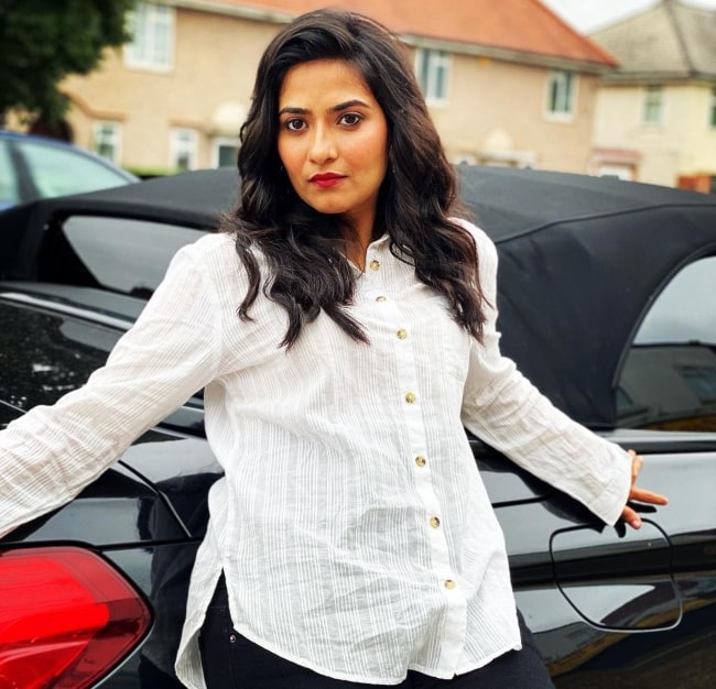 Aditi Sharma as seen in an Instagram post in September 2022
