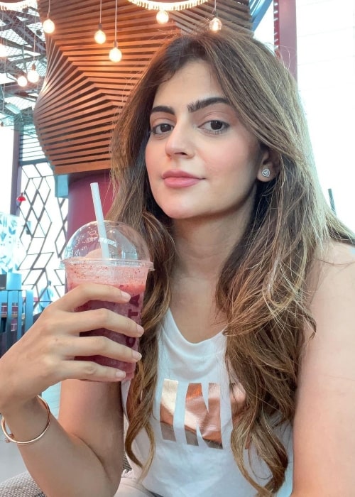 Aliya Hamidi as seen in a selfie that was taken in September 2022
