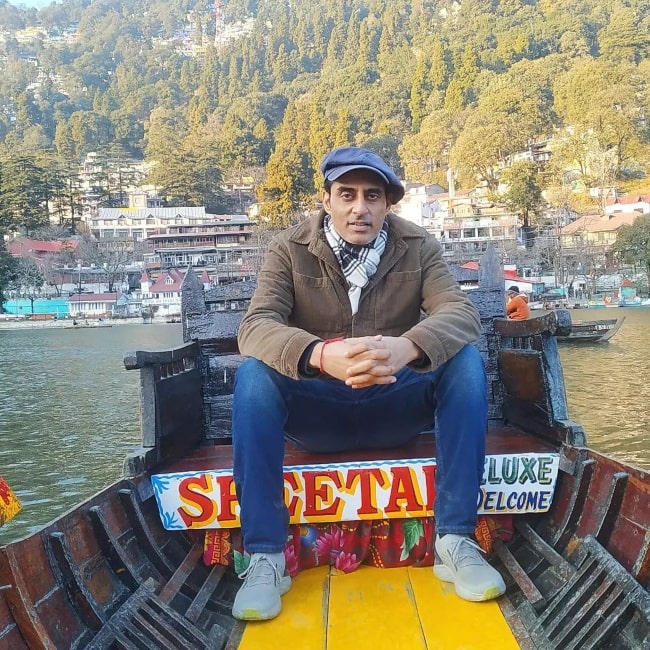 Ashwath Bhatt as seen in a picture that was taken in April 2022, in Nainital