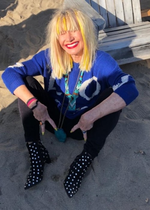 Betsey Johnson as seen in an Instagram Post in January 2018