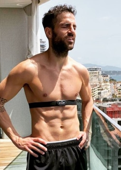 Cesc Fàbregas as seen in an Instagram Post in May 2020