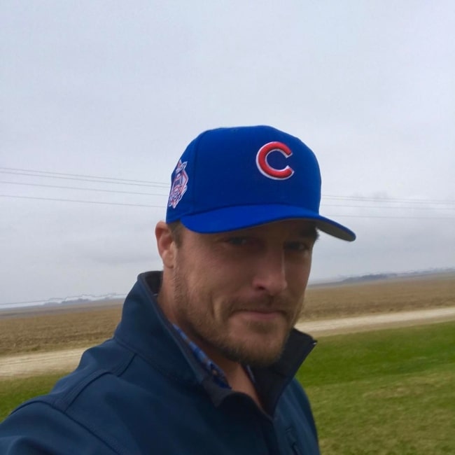 Chris Soules as seen in a selfie that was taken in April 2017, in Putnam Township, Fayette County, Iowa