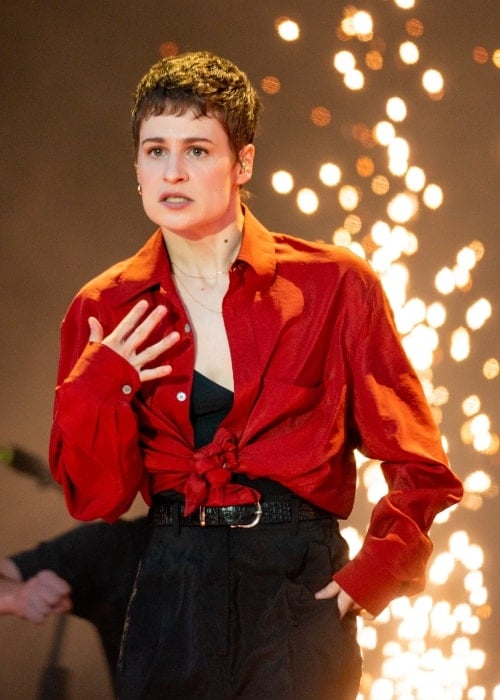 Christine and the Queens as seen while performing at the Primavera Sound in 2019