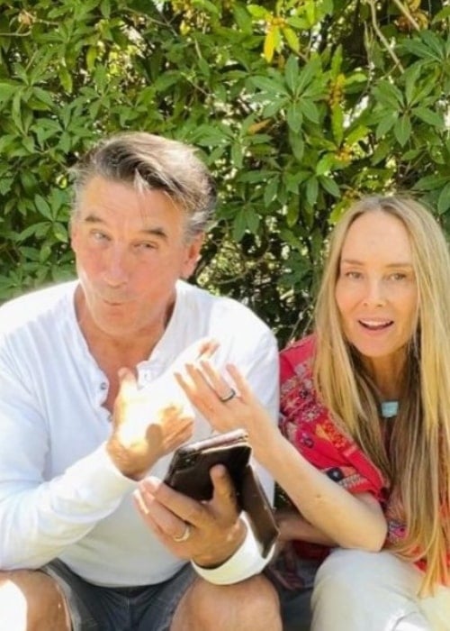 Chynna Phillips and William Baldwin, as seen in October 2022