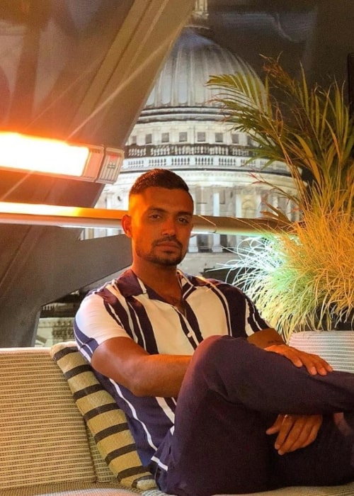 Danushka Gunathilaka as seen in an Instagram Post in May 2019