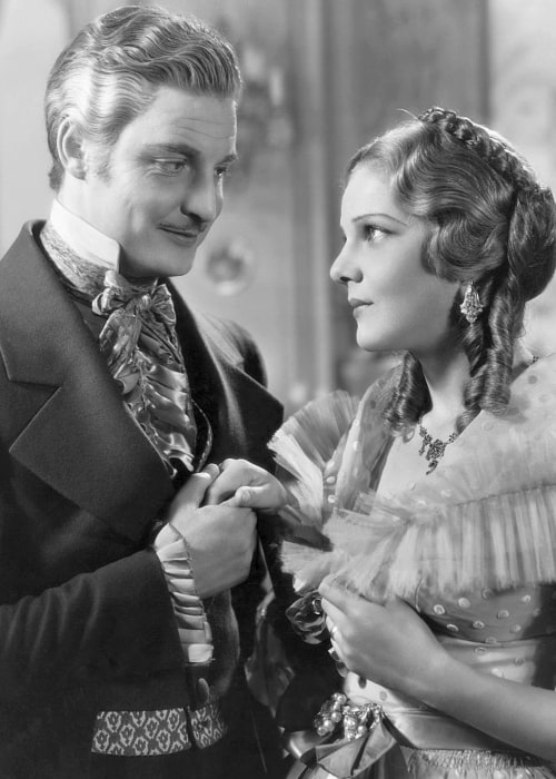 Elissa Landi and Robert Donat in 'The Count of Monte Cristo' (1934)