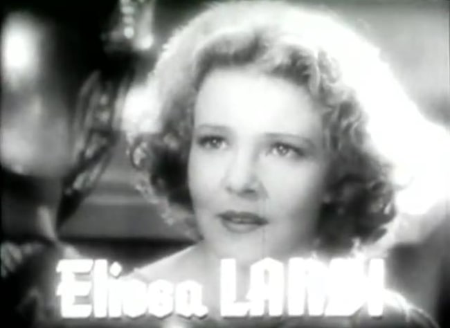 Elissa Landi as seen in the trailer for the film 'The Sign of the Cross' (1932)
