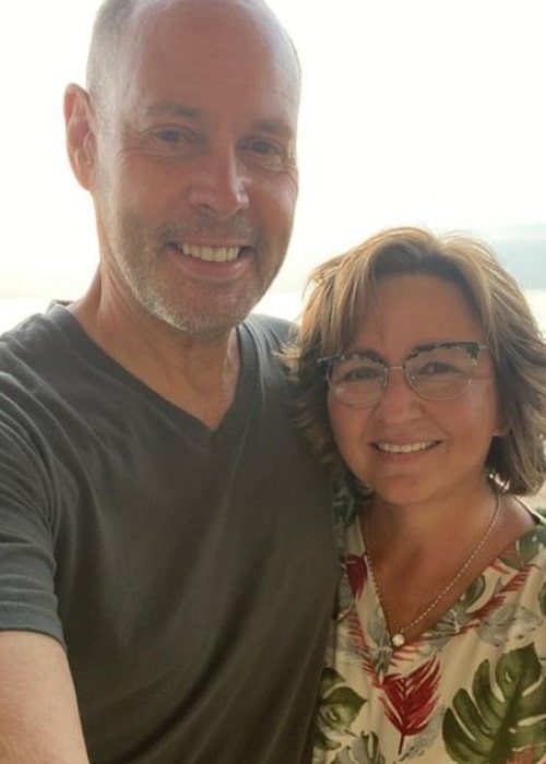 Ernie Johnson Jr. and Cheryl Johnson, as seen in August 2021