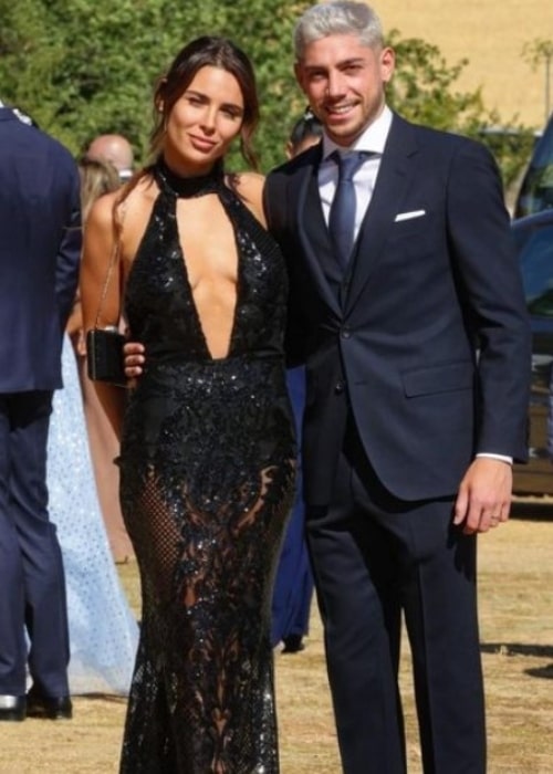 Federico Valverde and Mina Bonino, as seen in June 2022