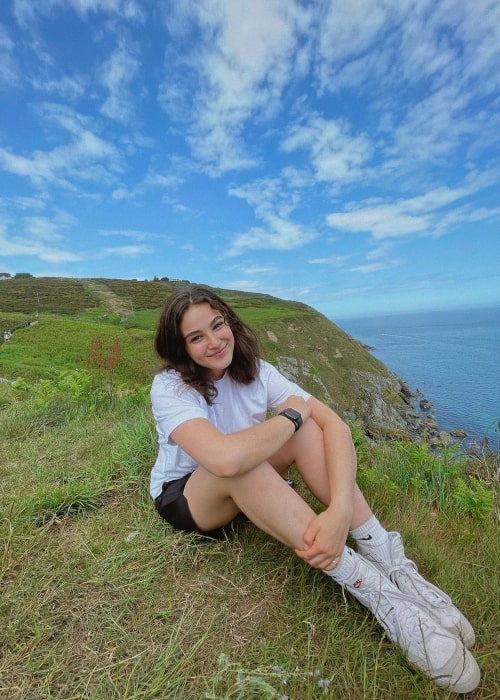 Gabriella Baldacchino as seen in a picture that was taken in January 2022, at The National Gallery of Ireland