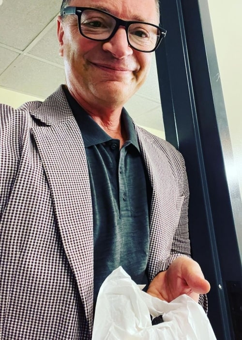 Joshua Malina as seen in a selfie that was taken in September 2022