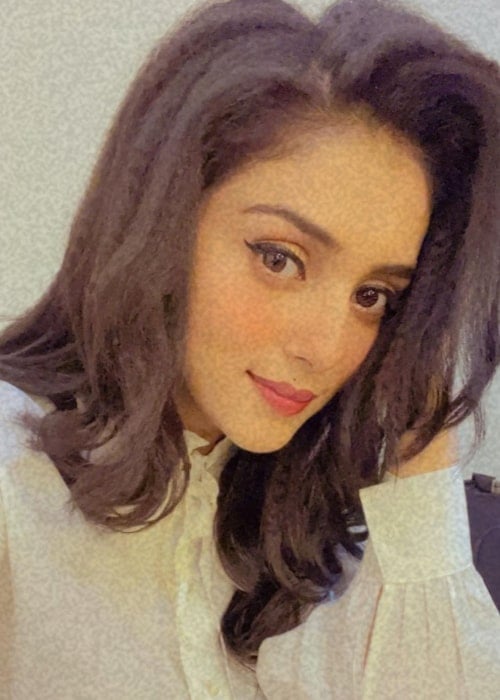 Mallika Singh as seen in a selfie that was taken in April 2021