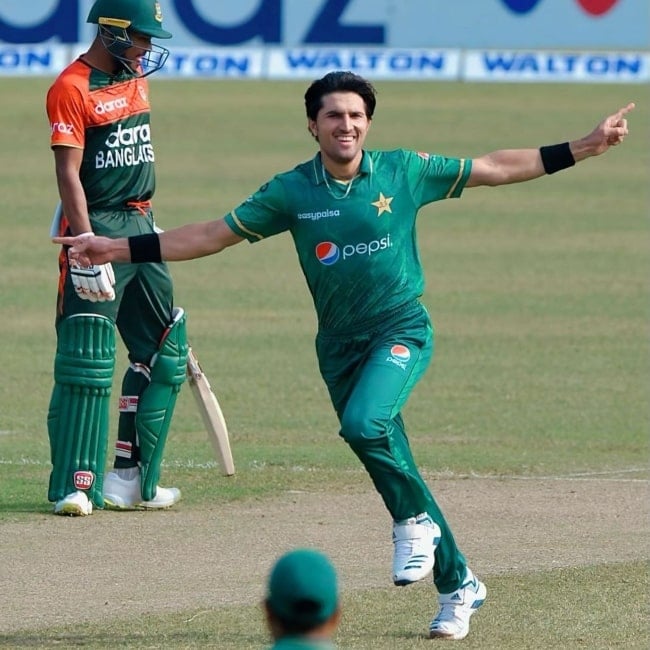 Mohammad Wasim as seen in a picture celebrating a win in November 2021,at Pan Pacific Sonargaon Dhaka