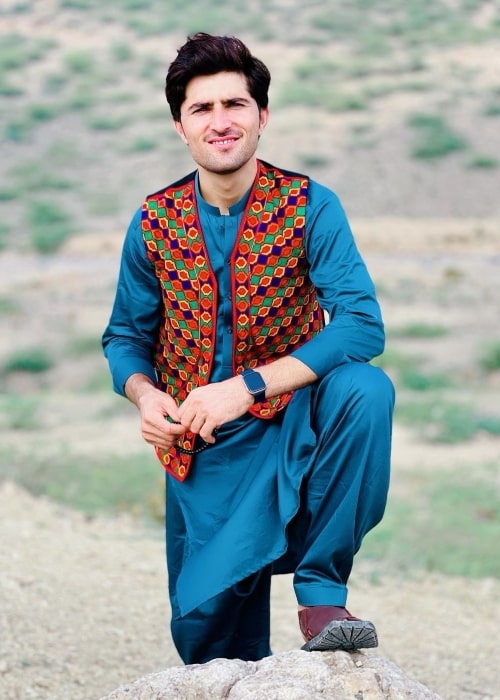 Mohammad Wasim as seen in a picture that was taken in July 2022, in Spinwam, Federally Administered Tribal Areas, Pakistan