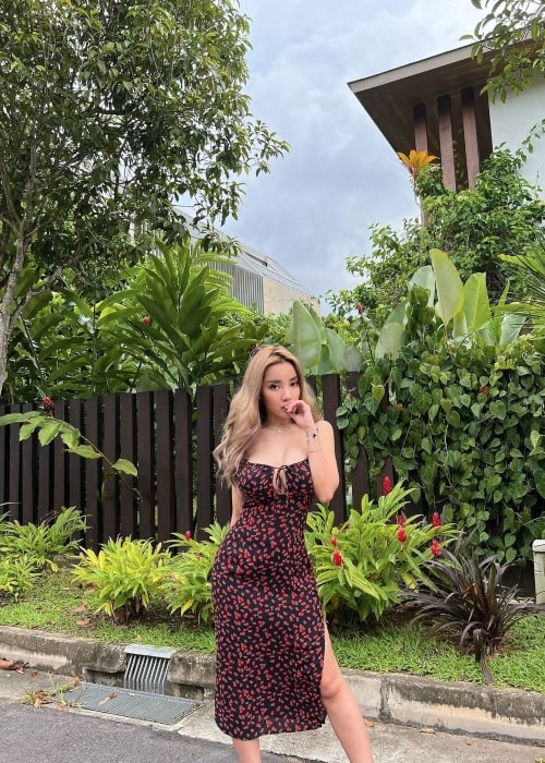 Naomi Neo as seen in a picture that was taken in Singapore in April 2022