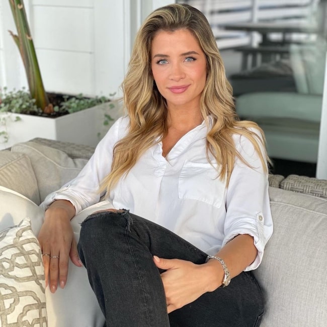 Naomie Olindo as seen in a picture that was taken in May 2021