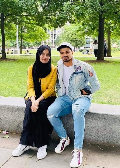 Nurul Hasan and Tasnim Islam Lisa, as seen in July 2022