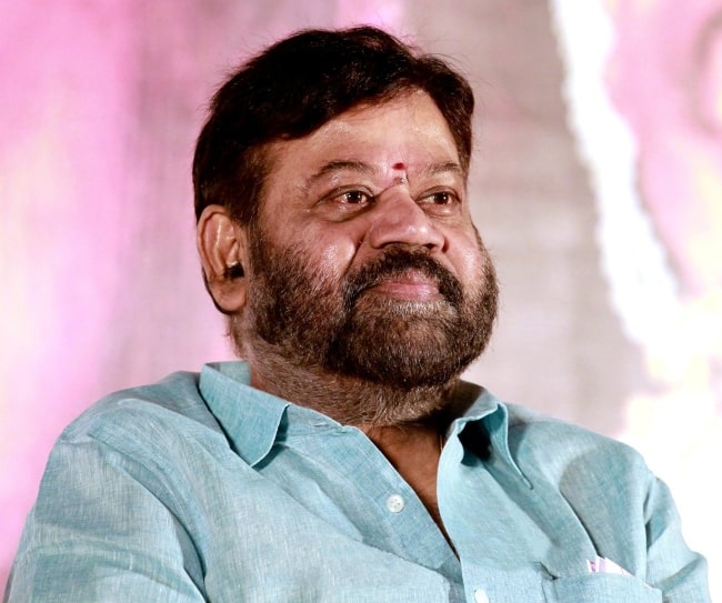 P. Vasu as seen during an event in 2014