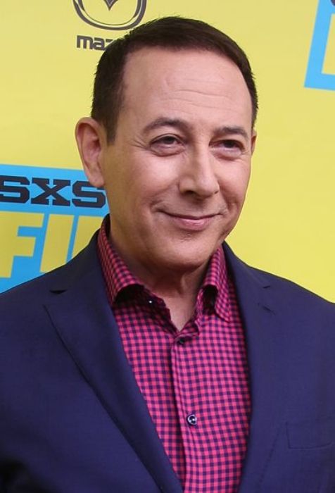 Paul Reubens seen at the premiere of Pee-Wee's Big Holiday in 2016