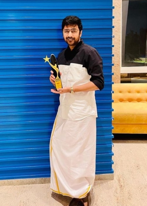 Rahul Ravindran as seen in an Instagram Post in September 2021