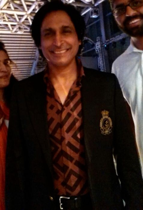 Ramiz Raja as seen in 2015