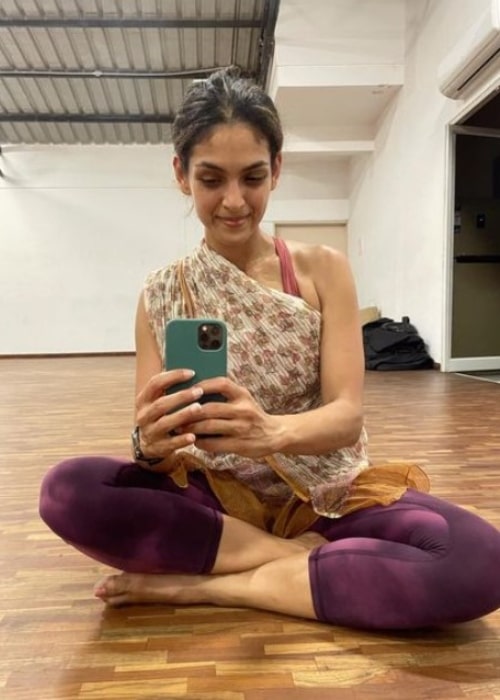 Rukmini Vijayakumar as seen in an Instagram Post in August 2022