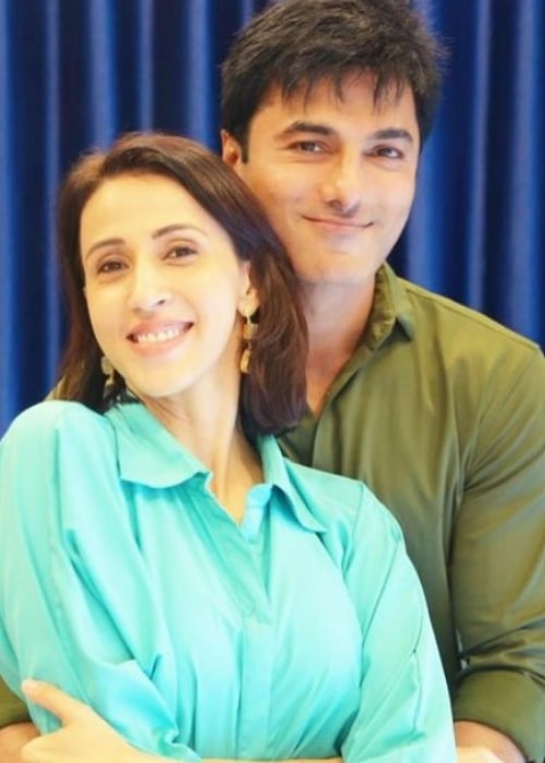 Siddhaanth Vir Surryavanshi and Alesia Raut, as seen in October 2021