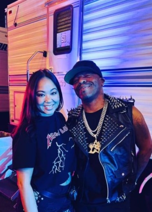 Sisqó and Elizabeth Pham, as seen in August 2022