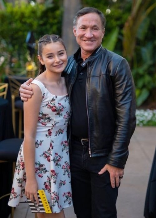 Terry Dubrow with his daughter Katarina, as seen in October 2019